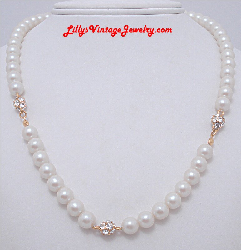 Lilly's Vintage Jewelry Signed Necklaces